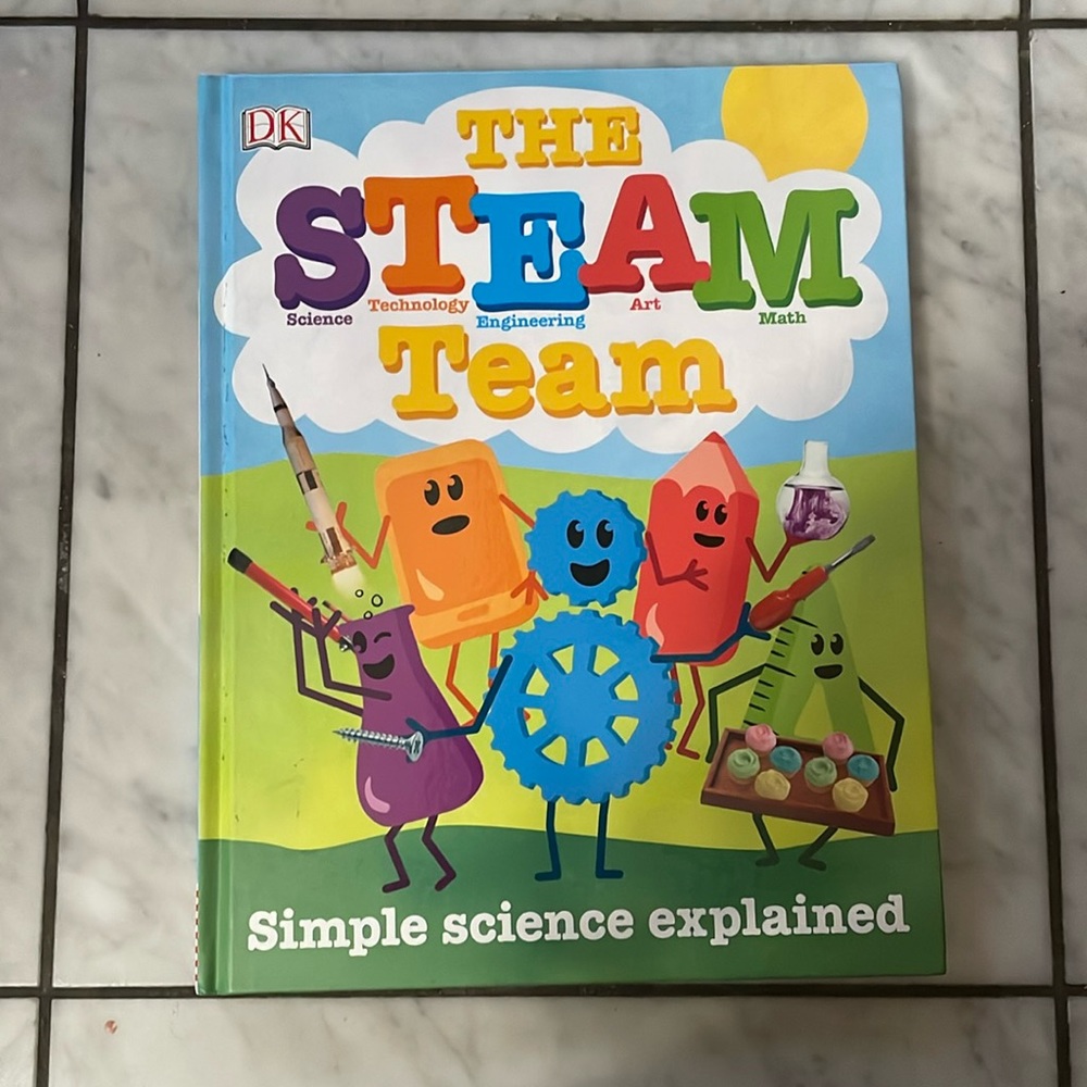 The STEAM Team Hard cover book